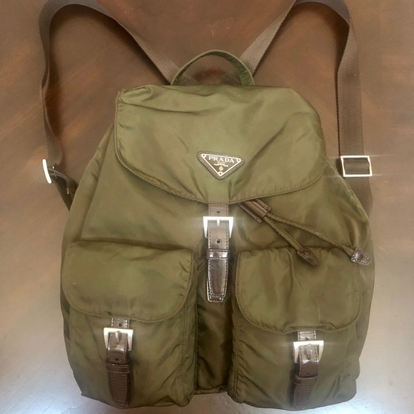 PRADA Nylon/leather Backpack - Picture 4 of 13